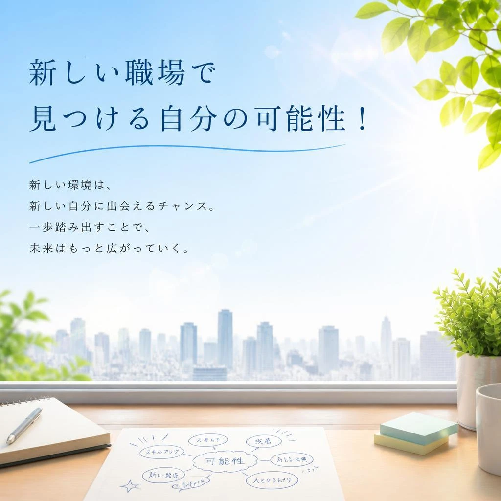 新しい職場で見つける自分の可能性！