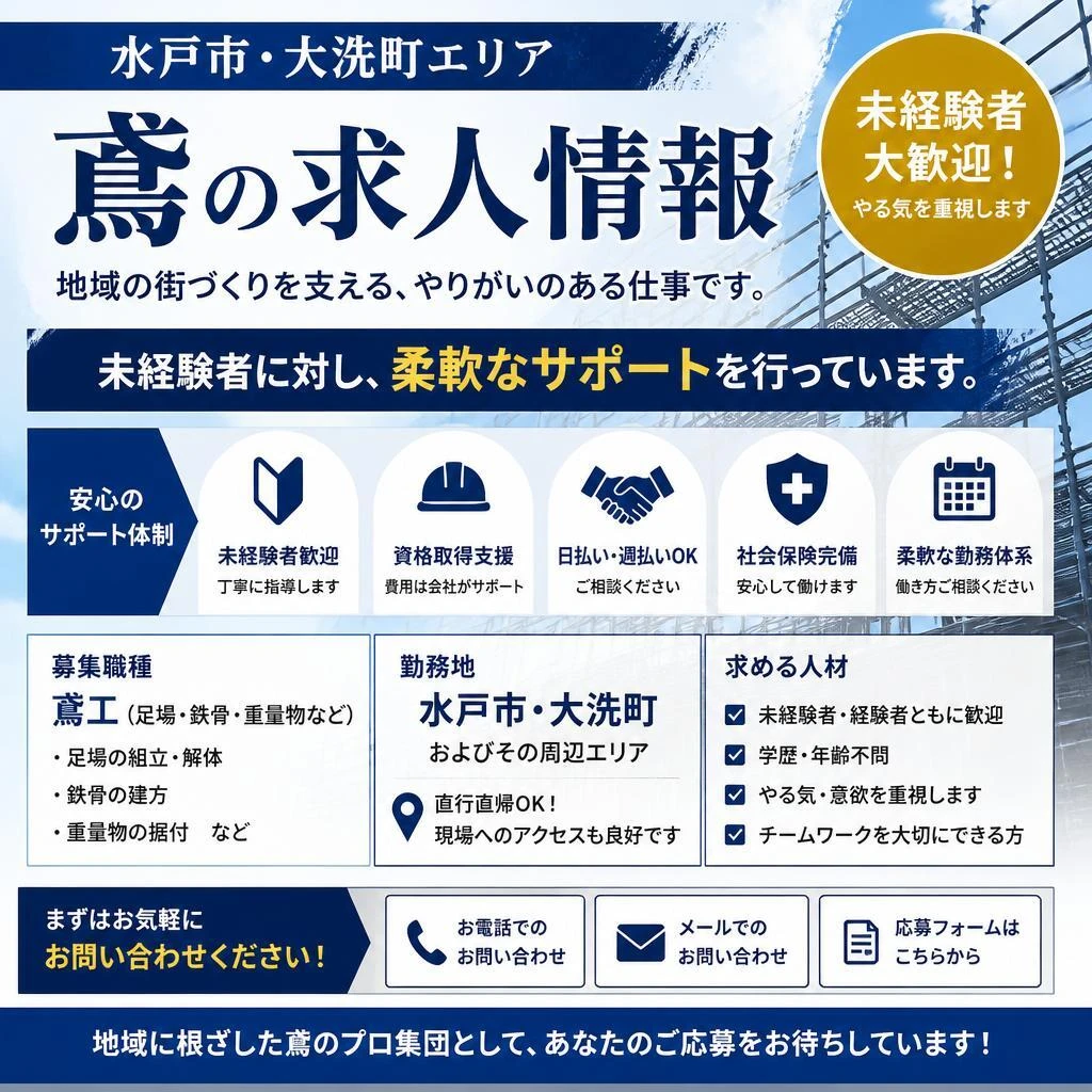 水戸・大洗の求人情報