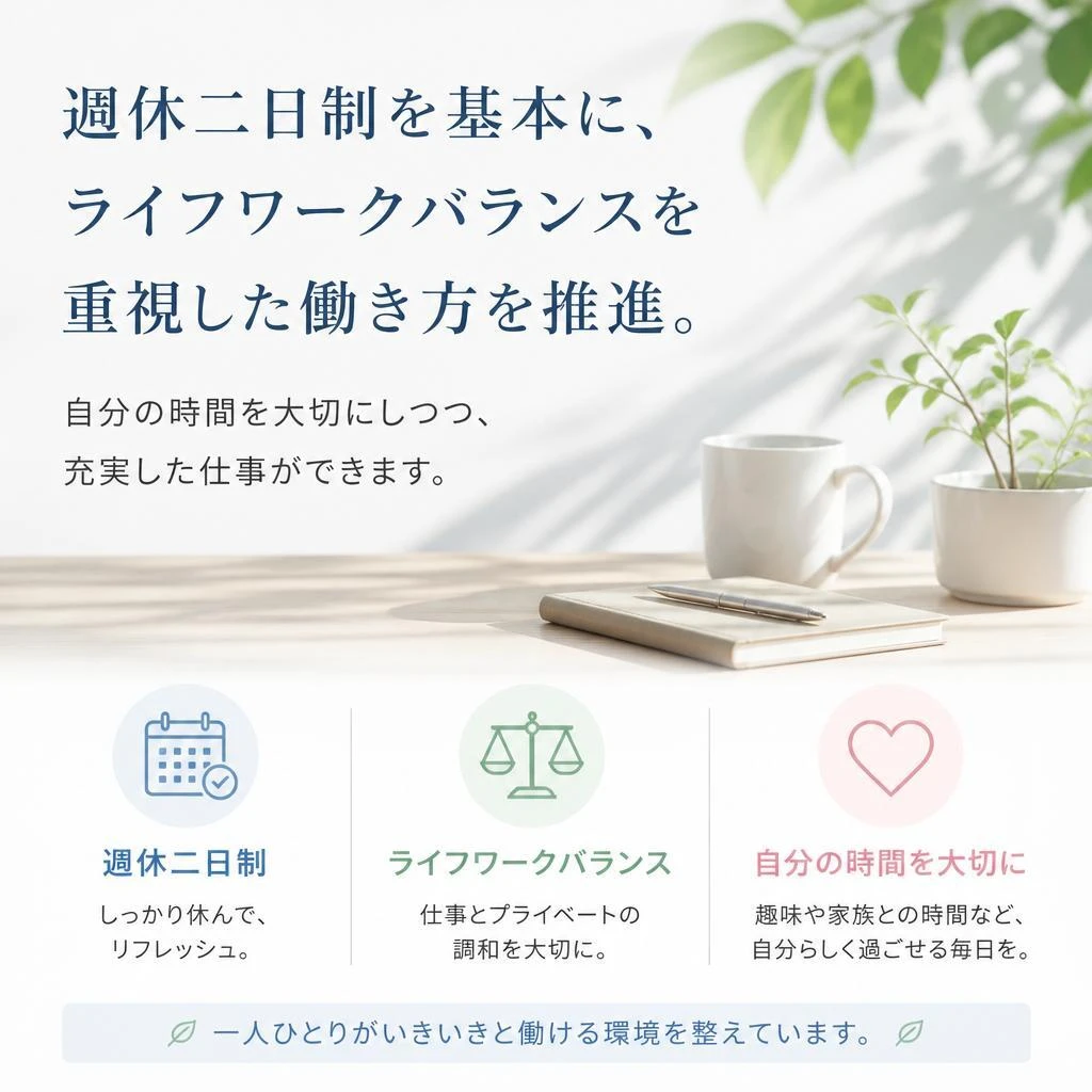 メリハリのある働き方