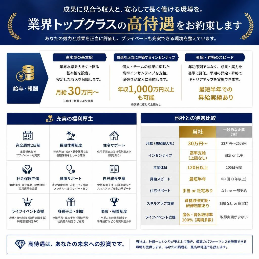 高待遇の理由