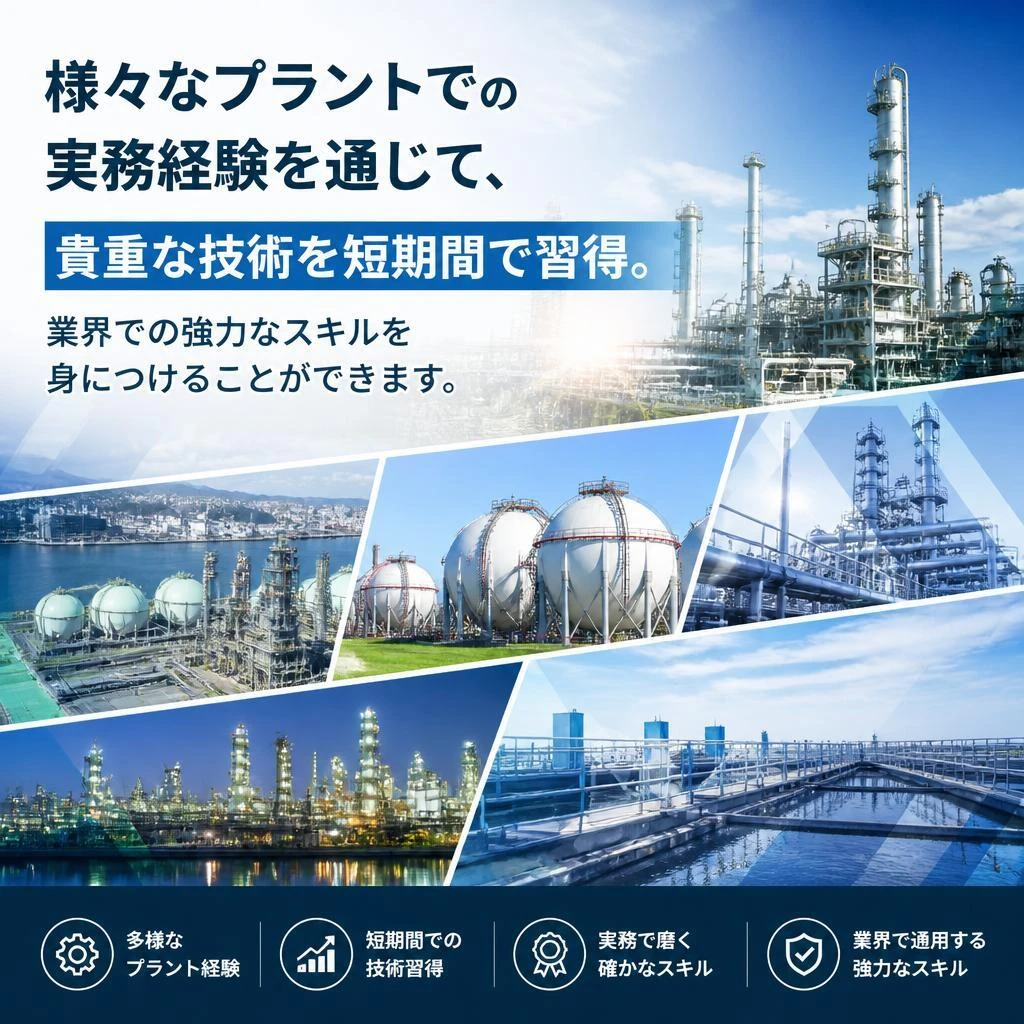 現場経験を積むチャンス