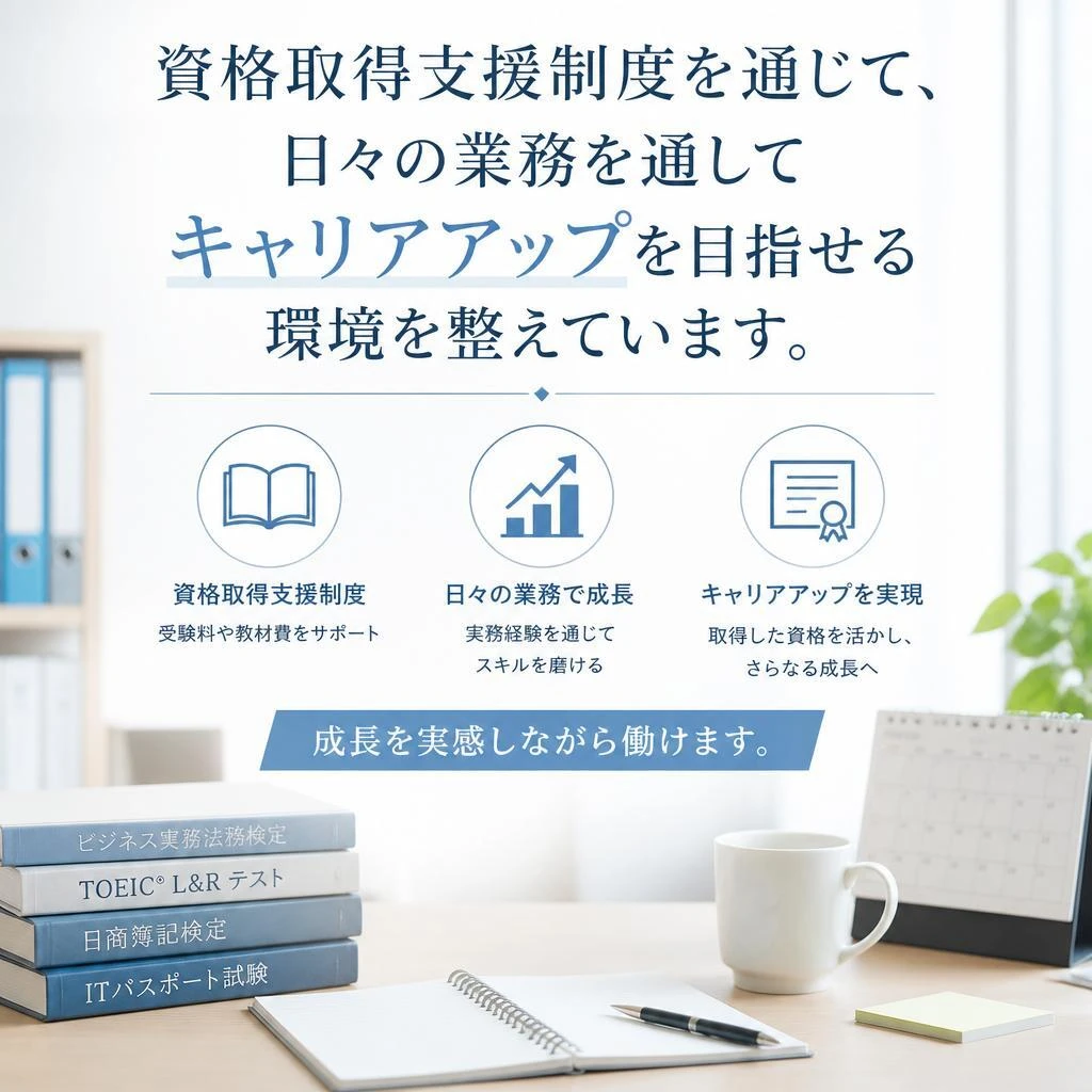 キャリアアップのチャンス