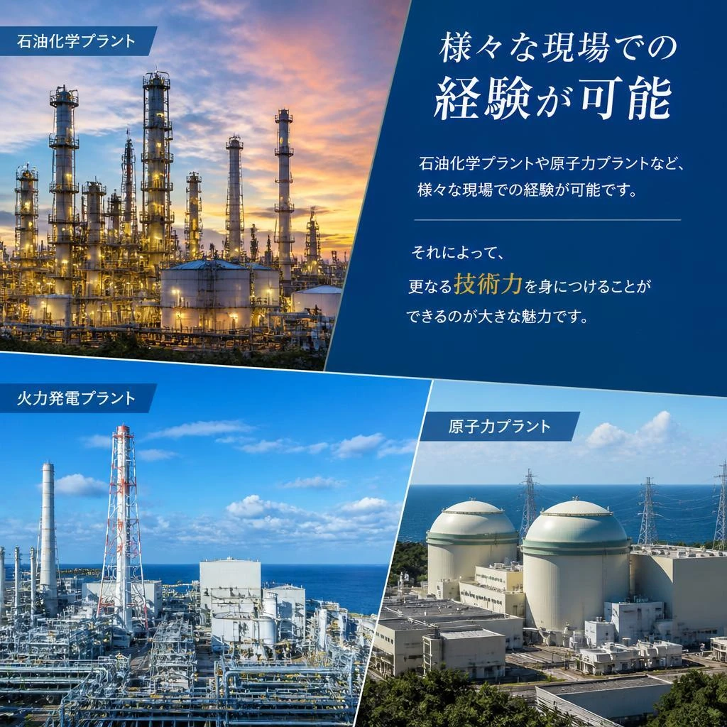 多彩な現場での経験
