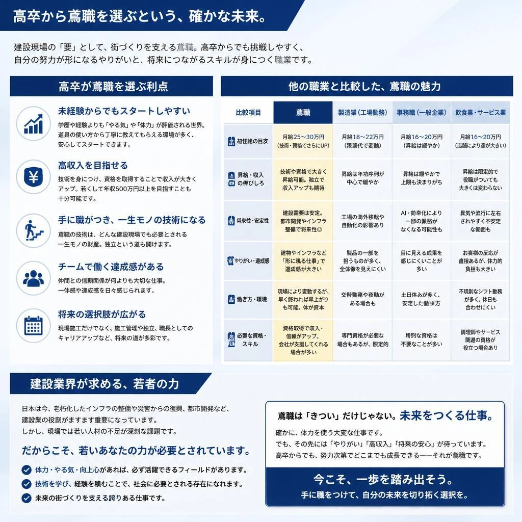 4. 高卒のあなたに：将来を見据えた選択肢